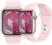 Smartwatch Apple Watch Series 9 GPS 41mm S/M Zegarek Różowy NFC Wi-Fi