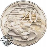 20 CENTÓW 1970 AUSTRALIA