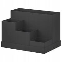 ORGANIZER NA BIURKO czarny 18x25x17 cm TJENA IKEA