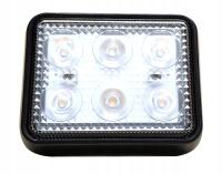 Lampa LED 12V 24V 6LED UNIWERSALNA ŚWIATŁO BIAŁE