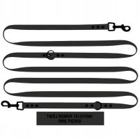 SMYCZ LINKA REGULOWANA PRZEPINANA WODOODPORNA MIĘKKA BIOTHANE PVC 20MM