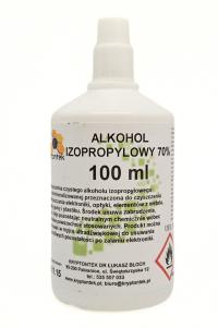 Alkohol izopropylowy 70% zakraplacz 100 ml