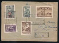 1947 POMORZE, koperta polecona R-SZCZECIN 2.