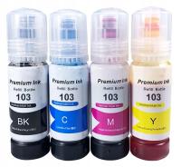 Tusze do drukarki White Box T103 4szt czarny, niebieski, czerwony 260 ml XL