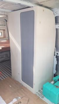 Zabudowa prysznica/WC do kampera Ducato, Boxera, Jumper