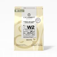 Белый бельгийский шоколад Callebaut CW2 2,5 кг