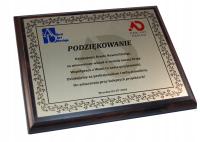 ДИПЛОМ БЛАГОДАРНОСТИ ГРУНТОВКА МДФ 101 X 152 ММ