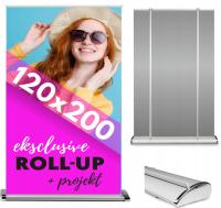 ROLL-UP EXCLUSIVE 120x200 reklamowy BLOCKOUT 24h