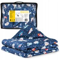 Детское утяжеленное одеяло детское сенсорное одеяло 100x150 см 4 кг