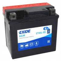 Akumulator 4 Ah EXIDE AGM dry charged ETX5L-BS