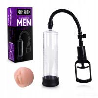 DUŻA POMPKA PRÓŻNIOWA DO POWIĘKSZANIA PENISA + POCHWA