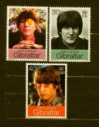 GIBRALTAR** Ślub Johna Lennona i Yoko Ono w Gibraltarze Mi 875-77