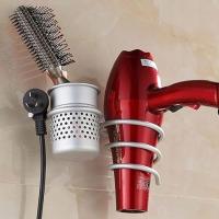 Joyoldelf Uchwyt na suszarkę do włosów Ścienny uchwyt na Prostownice