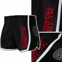 Spodenki treningowe męskie Muay Thai Octagon Czarne