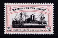 USA ** Mi 2937 krążownik Maine