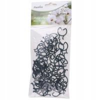 KLIPSY SPINACZE PĘDÓW STORCZYKA ORCHIDEII PODPÓR MOCUJACE PĘDY ROŚLIN 50szt