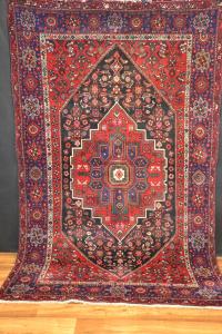 QUTLOK - ORYGINALNY PERSKI DYWAN RĘCZNIE TKANY 127x205 - WEŁNA/BAWEŁNA