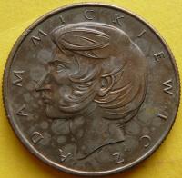 10 ZŁ POLSKA RZECZPOSPOLITA 1975 ADAM MICKIEWICZ MENNICZA