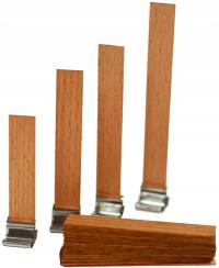 5X деревянный фитиль деревянные фитили 8 см / 8 мм