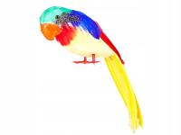 Papuga mała 30cm 1szt Hawaje Party