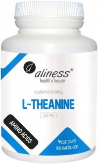 ALINESS L-THEANINE 200 мг 100 теанин расслабляющий спокойствие