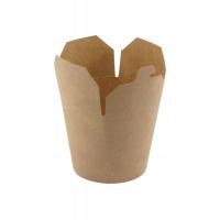 Kebab box papierowy Kraft 750ml 50 sztuk