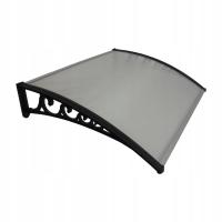 КОЗЫРЕК НАД ДВЕРИ НАВЕС 150 x 100 ПОЛИКАРБОНАТ