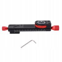 W 160 Suwak szynowy do fotografii makro. Płytka szybkiego uwalniania 2R