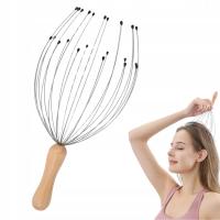 АЮРВЕДИЧЕСКИЙ МАССАЖЕР ДЛЯ КОЖИ ГОЛОВЫ ПАУК ДЛЯ РОСТА ВОЛОС РАССЛАБЛЯЮЩИЙ