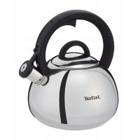 Традиционный стальной чайник TEFAL n4180310 со свистком для индукции газа