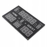 TABLICA WYNIKÓW ELEKTRONICZNA PROFESJONALNA + PILOT 58X35CM