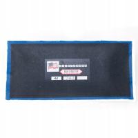 Wkład łatka łata napraw przebić opon guma radialny aramid kevlar 123x250mm