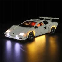 Zestaw oświetlenia LED do Lego Icons Lamborghini Countach 5000 10337