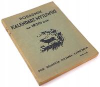 EJSMOND - PORADNIK KALENDARZ MYŚLIWSKI na 1930 rok