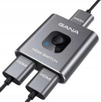 Коммутатор HDMI 2x1 Передний Splitter 4Kx2K full HD