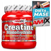 KREATYNA NA SIŁĘ Duże przyrosty! + Dieta na masę Creatine Monohydrate 300g