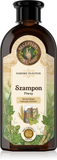 RECEPTURY ZIELARKI SZAMPON DO WŁOSÓW PIWNY 350ML