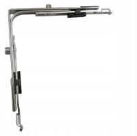 Ромб 005-013 угловой D с двумя роликами угловой задвижка оконная фурнитура