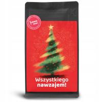 Kawa ziarnista Wszystkiego Nawzajem Boże Narodzenie Świąteczna z Palarni
