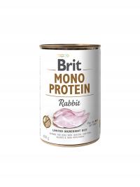 BRIT MONO PROTEIN RABBIT DOG CAN С КРОЛИКОМ 400 Г