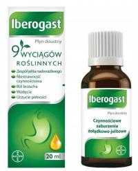 Iberogast 20 мл 1 шт. жидкость пищеварение вздутие живота расстройство желудка печень