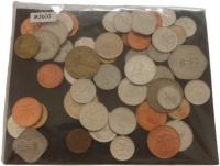 [D3600] Zestaw 50 monet każda inna mix z całego świata piękne stany