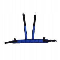 Pas bezpieczeństwa wózka inwalidzkiego Regulowany oddychający tył