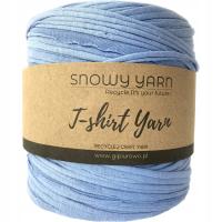 Футболка Yarn-макаронная пряжа, спагетти пряжа-синий 2-120 м