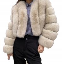 FUTRO NATURALNE LIS PIĘKNE ORYGINALNE KRÓTKIE NOWY MODEL KOLORY CUDO