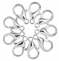 Застежки-карабины 12 мм 10шт серебряная металлическая застежка высокое качество