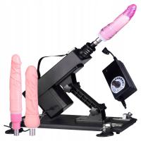 SEX MASZYNA MASTURBATOR MASZYNA 420 RUCHÓW POSUWISTA 3X PENIS DLA PAR