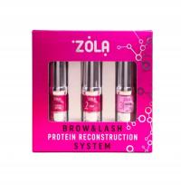 ZOLA zestaw do laminowania brwi rzęs Zola Protein Reconstruction System