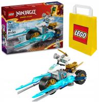 LEGO NINJAGO 71816 ЛЕДЯНОЙ МОТОЦИКЛ ЗЕЙНА НАБОР ДЛЯ ДЕТЕЙ СУМКА