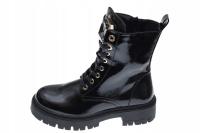 ЛАКИРОВАННЫЕ БОТИЛЬОНЫ GLANY ЧЕРНЫЙ